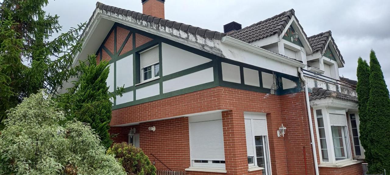 Chalet Con Piscina, Sauna Y Jacuzzi Cerca Del Mar A Media Hora De Bilbao Y Santander El Puente  Dış mekan fotoğraf