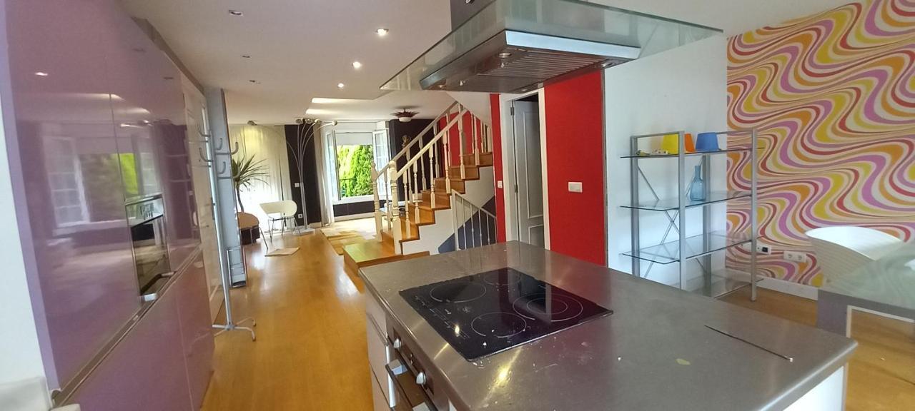Chalet Con Piscina, Sauna Y Jacuzzi Cerca Del Mar A Media Hora De Bilbao Y Santander El Puente  Dış mekan fotoğraf